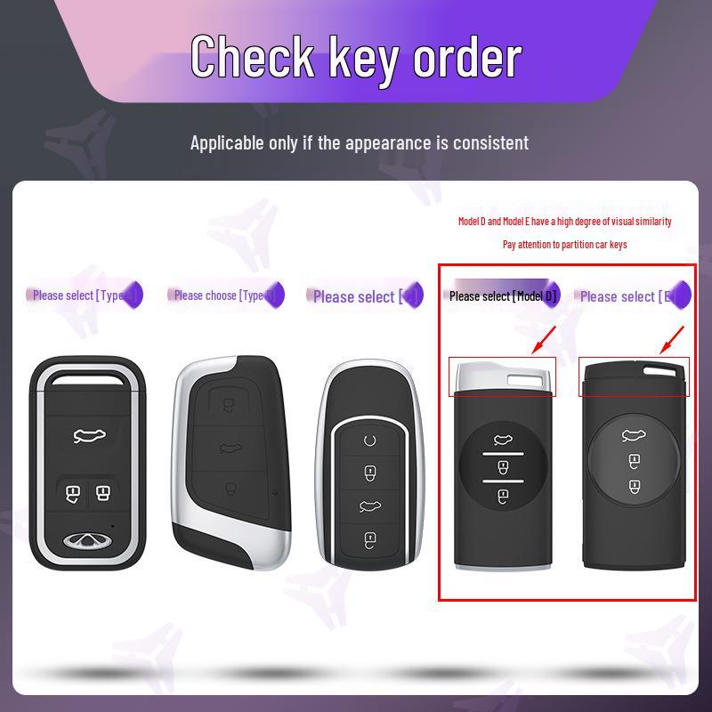 Chery Car Key Cover for Jetour X70plus, X70 Coupe, X90, Big Ant, and X95 - Full Protection Shell