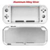 7 Colors Aluminum Alloy DIY Housing Replacement Back Plate Housing for NS Switch Lite Game Console Metal Shell Case Cover Access