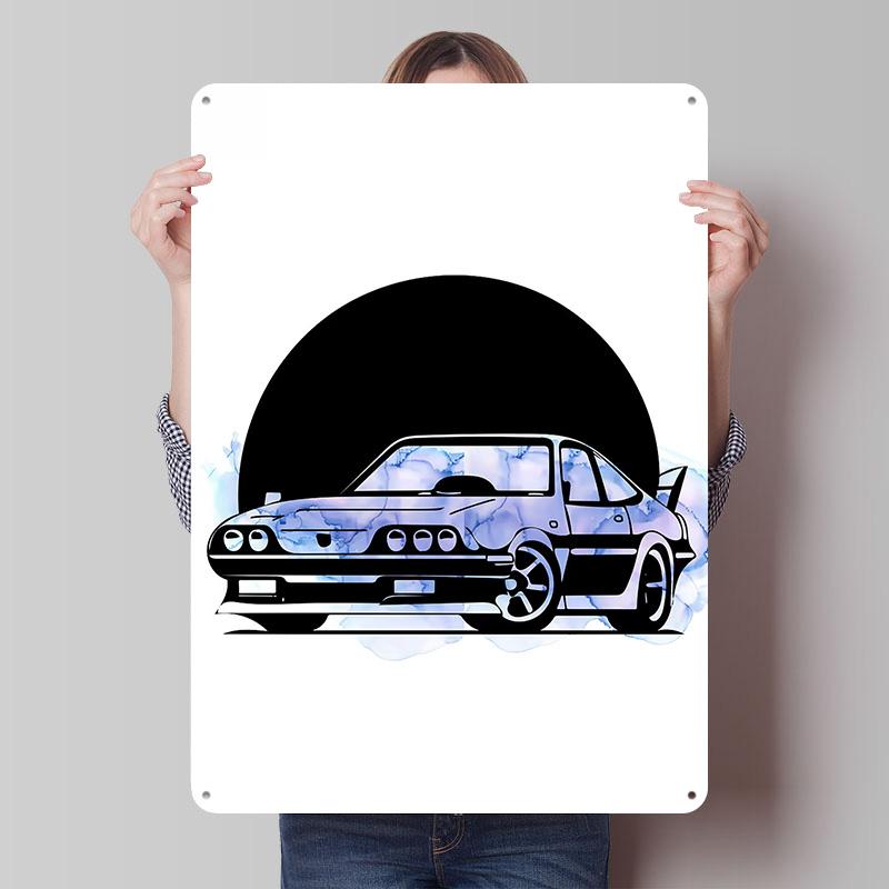 

Car Metal Poster Customized Wall Art Retro Vintage Tinplate Signs for Man Cave Gamer Room Decoration At Home Bar Accessories 7.9x11.8In(20x30cm)