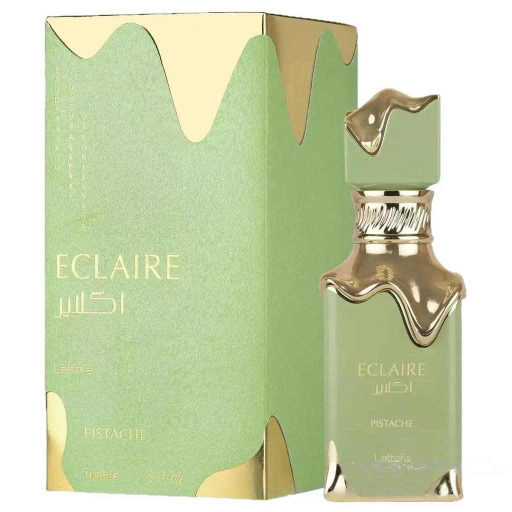 Lattafa Eclaire Women's Perfume, Yellow Creamy Ice Cream Scent, Long Lasting Fragrance, Fresh & Sweet, 50ml