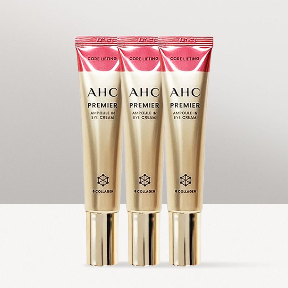 AHC Premier Ampoule In Eye Cream Core Lifting 40ml X 3 + 1 Mask Pack
