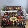 Mystical Symbols Art Decor Set Soft Comfortable Duvet Cover Bedding Set Included 1*Duvet Cover & 2*Pillowcases, Gift