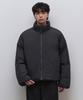 Minimal Down Short Padded Jacket [Dark Gray]