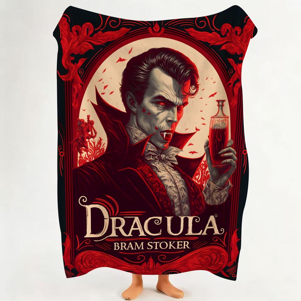 

Movie D Dracula Flannel Blanket Suitable for Sofa Living Room Bedroom 75cmx90cm