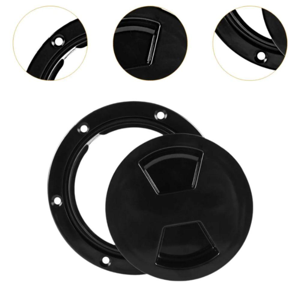 Plastic Hatch Cover Round Boat Screw Out Plate Deck Cover Lid Inspection Plate  Marine Boat