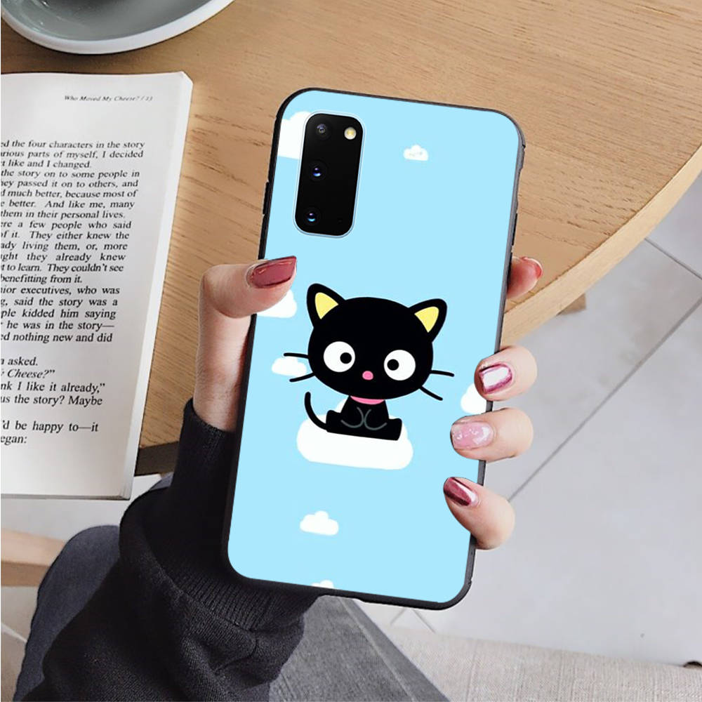 

Черный чехол AH30 Chococat для OPPO Reno 8 6 5 4 Pro Find X3 A17 A31 A38 A40 A53 A54 A55 A74 A76 A78 A77 A80 A94 A95 A96 Pro Sofe Cover OPPO A53 2020 ирис