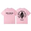 T-shirt Merch Cantante Rock Anni '90 Michael Jackson Moda Retro Manica Corta Cotone Alta Qualità T-shirt Oversize Unisex