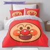 Anpanman Printed Cute Children's Duvet Cover Set, Three-Piece Set(1*Duvet Cover + 2*Pillowcase, Without Core),