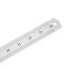 uxcell Stainless Steel Ruler Set of 2, 60cm/24" Length x 1/28" Thickness x 1-1/7" Width, Straight Measuring Tool for Woodworking, Painting, and Crafts