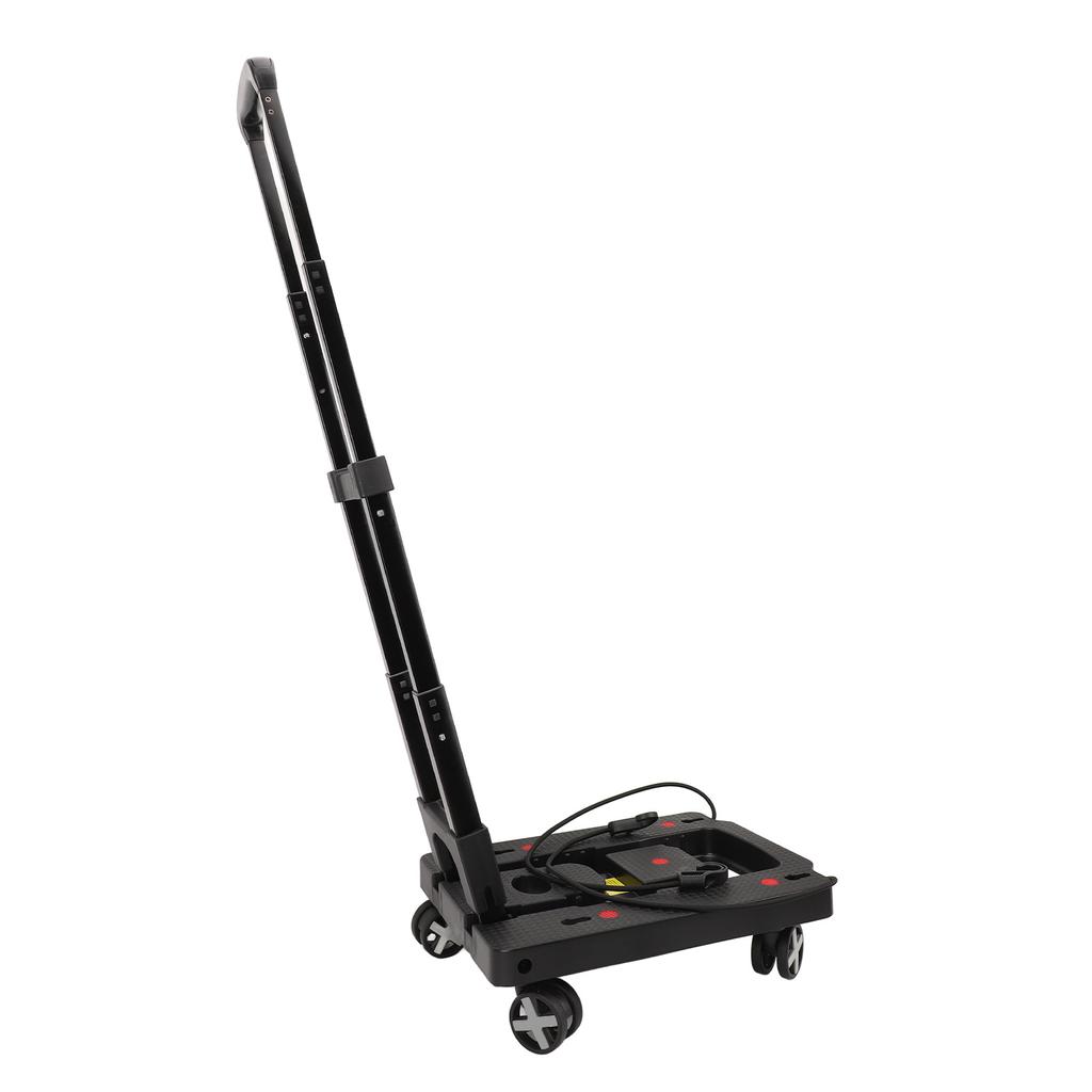Folding Flat Cart with Wheels Portable Multifunctional Utility Dolly Platform Cart for Shopping
