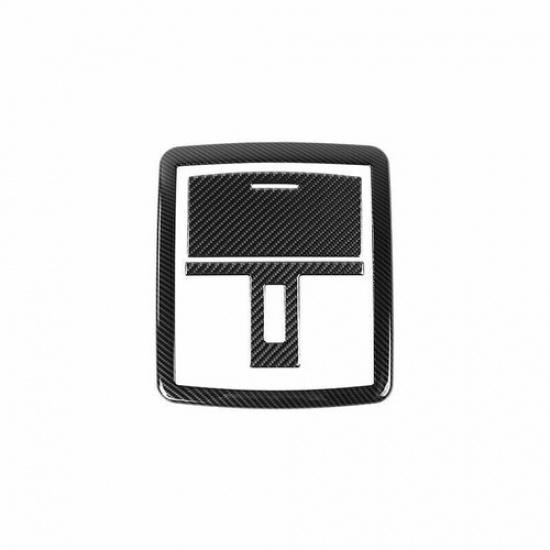 Reading Light Decor Cover Bezel Trim Bezel Panel Carbon For Dodge Challenger 10+