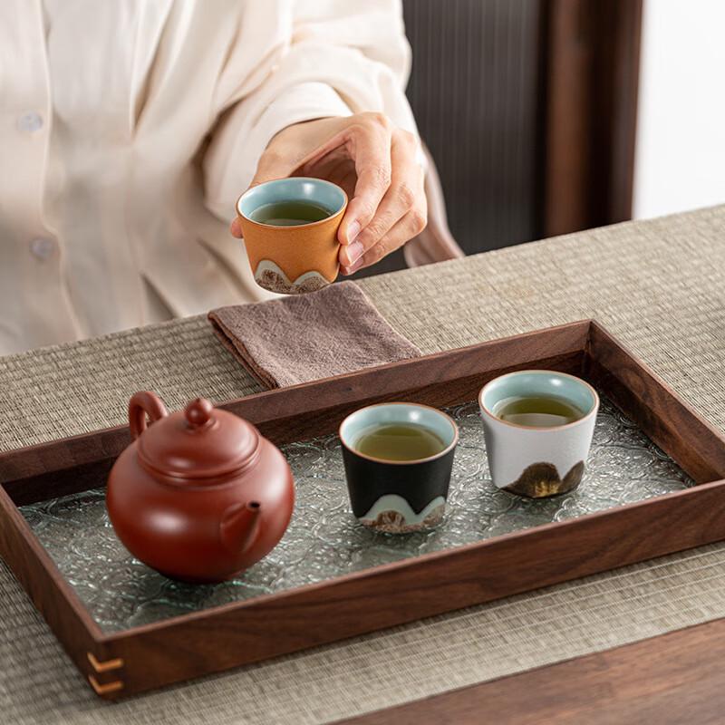 Ding Le National Tide Ceramic Master Tea Cup