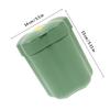 Decorative Desktop Trash Bin Small Plastic Rubbish Bin with Lid for Office Study Kitchen Bathroom Bedroom Home Convenient