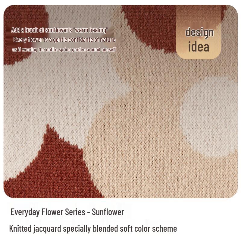 JIUMU Women's Pure Wool Winter Scarf