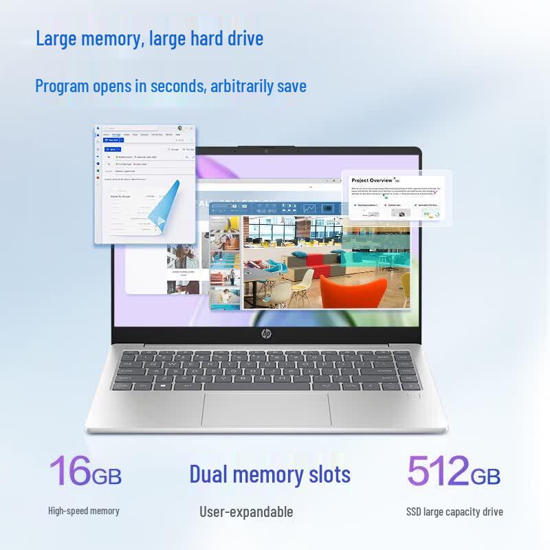 HP Starbook 14 Ryzen Thin & Light Laptop (CN Version)