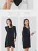 Camicia da notte da donna a maniche lunghe in modal – Ampia, sottile e perfetta per pigiami primaverili ed estivi