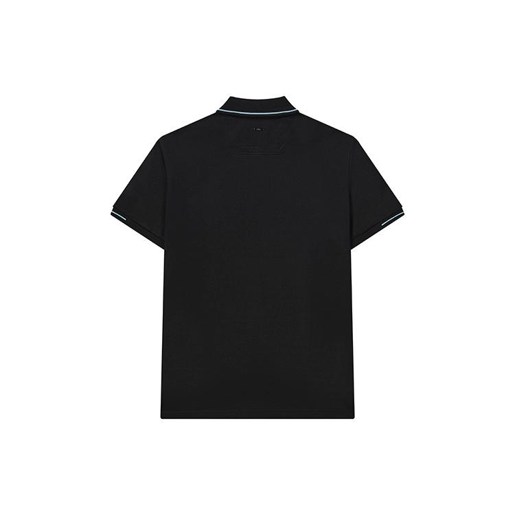 New FILA Polo Shirts Men's Jet Black F11M222102FBK