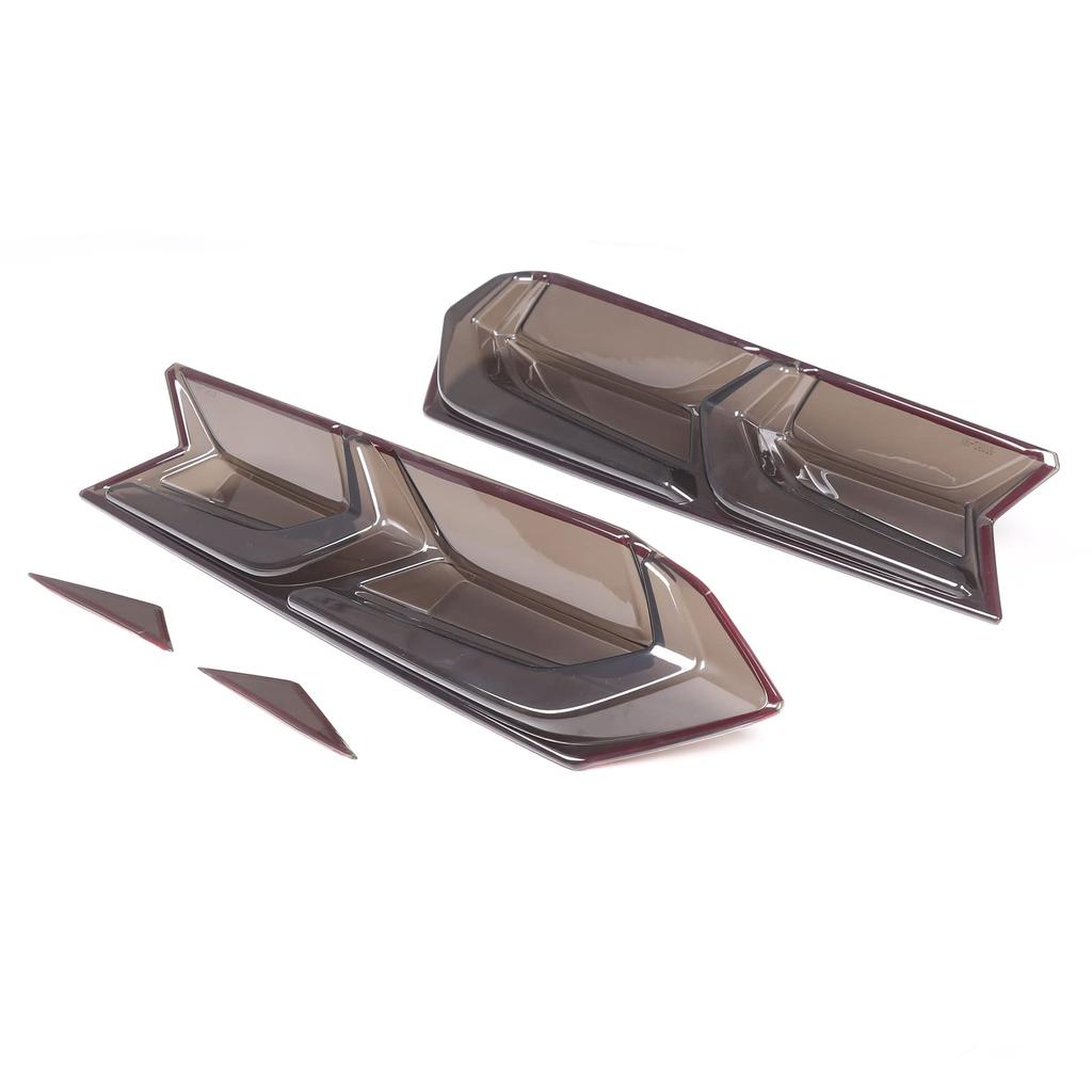 DIYUCAR Tail Light Decorative Shells for Chevrolet Corvette C8 Tail Light Tail Light No Impact on Easy Exterior Custom Tail Light Protective