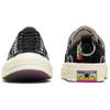 Converse Chuck 70 Low Pride 2024 Unisex Sneakers Black Egret Chaos-Fuschia A10215C
