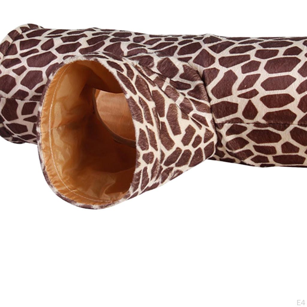 Guinea Tunnel Pet Collapsible Play Toy Hideout for Hamster Rabbit
