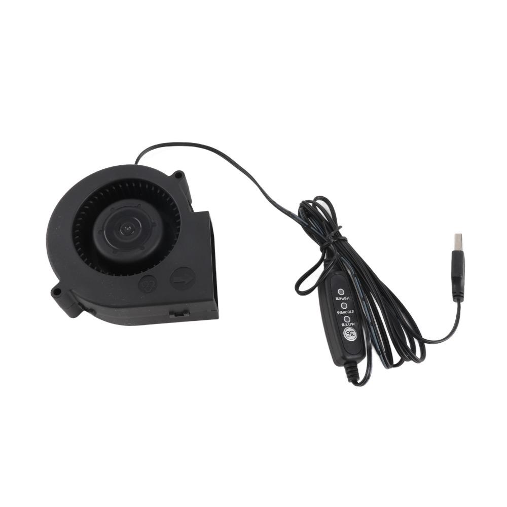 DC5V Computer Cooling Fan 3 Speed Brushless Cooling Fan Turbo Cooling Fan Server Cooling