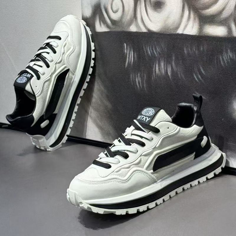 

Spring Thick-Soled Non-Slip And Wear-Resistant Sports Shoes Men S Fashion Casual Shoes Heightening Shoes 39