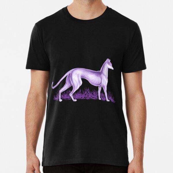 

Purple Whippet Premium T-Shirt S to 5XL Made in the AU/USA T-Shirt XL