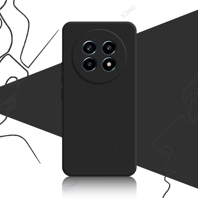 Luxury Candy Cases Covers for Realme P1 Speed RealmeP1Speed 5G 6.67" Square Liquid Soft Silicone Phone Shield Housing