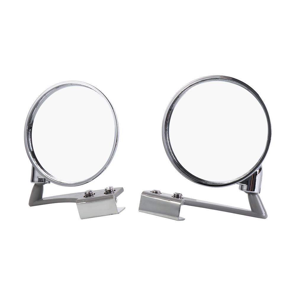 ABS Car Front Wheel Blind Zone Mirror 360 Degree Car Dead Zone Auxiliary Mirror  Car Modified Parts