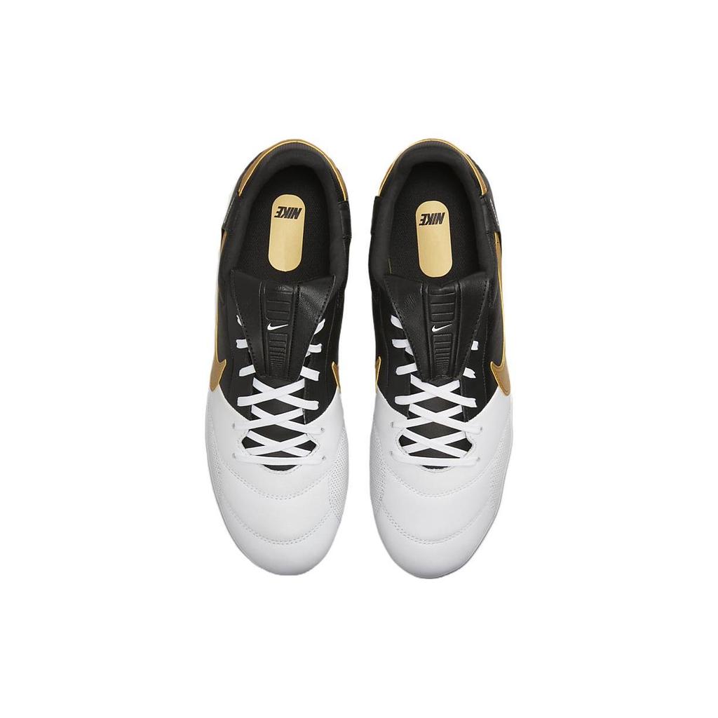 Nike Premier 3 FG Clash Pack White Black Metallic Gold AT5889-174