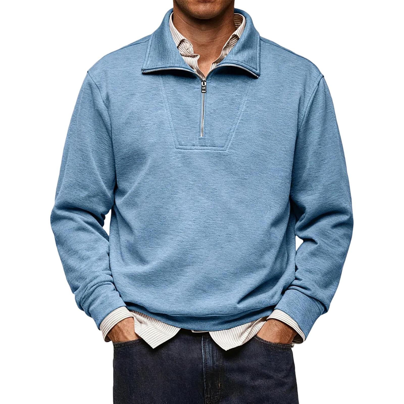 

Men s Heavy Pullover Hoodie Casual Long Sleeve Drawstring Zip Winter Hooded Sweatshirts With Pockets S