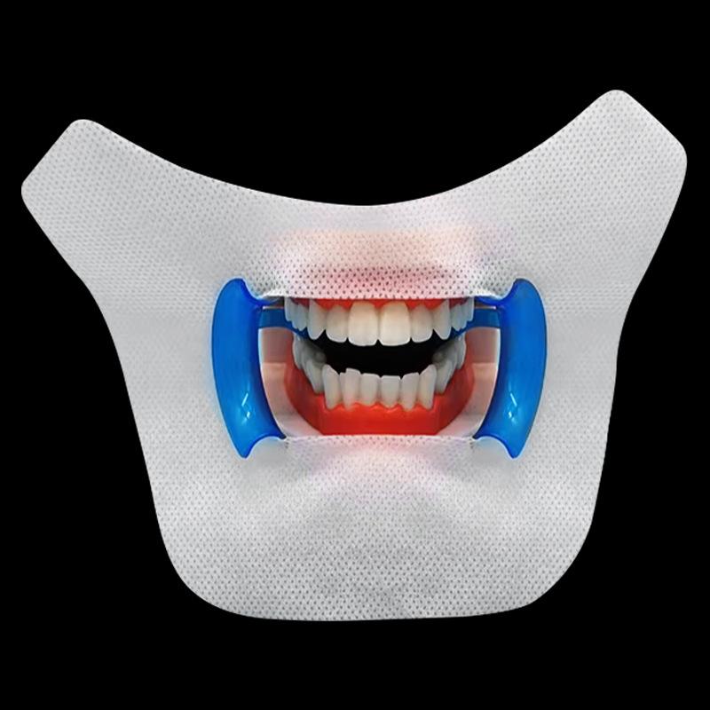 Disposable Dental Oral Cavity Cotton Cloth Towel Teeth Whitening Face Gauze Mouth Mask Mouth Protection Dental Cloth Saliva Pad