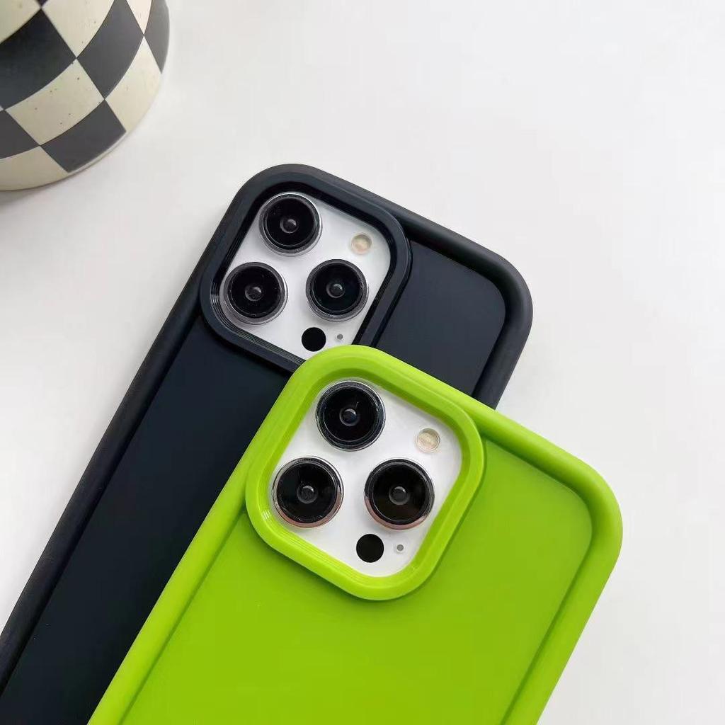 Protect Your iPhone with the Apple 14 Macaron Mobile Phone Case. Compatible with iPhone 13, 11, XR, Pro Max, 12, and 15.