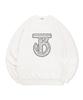 TOPBOY [Non-Fleece Or Fleece] Big Logo Print Sweatshirt (Type B)