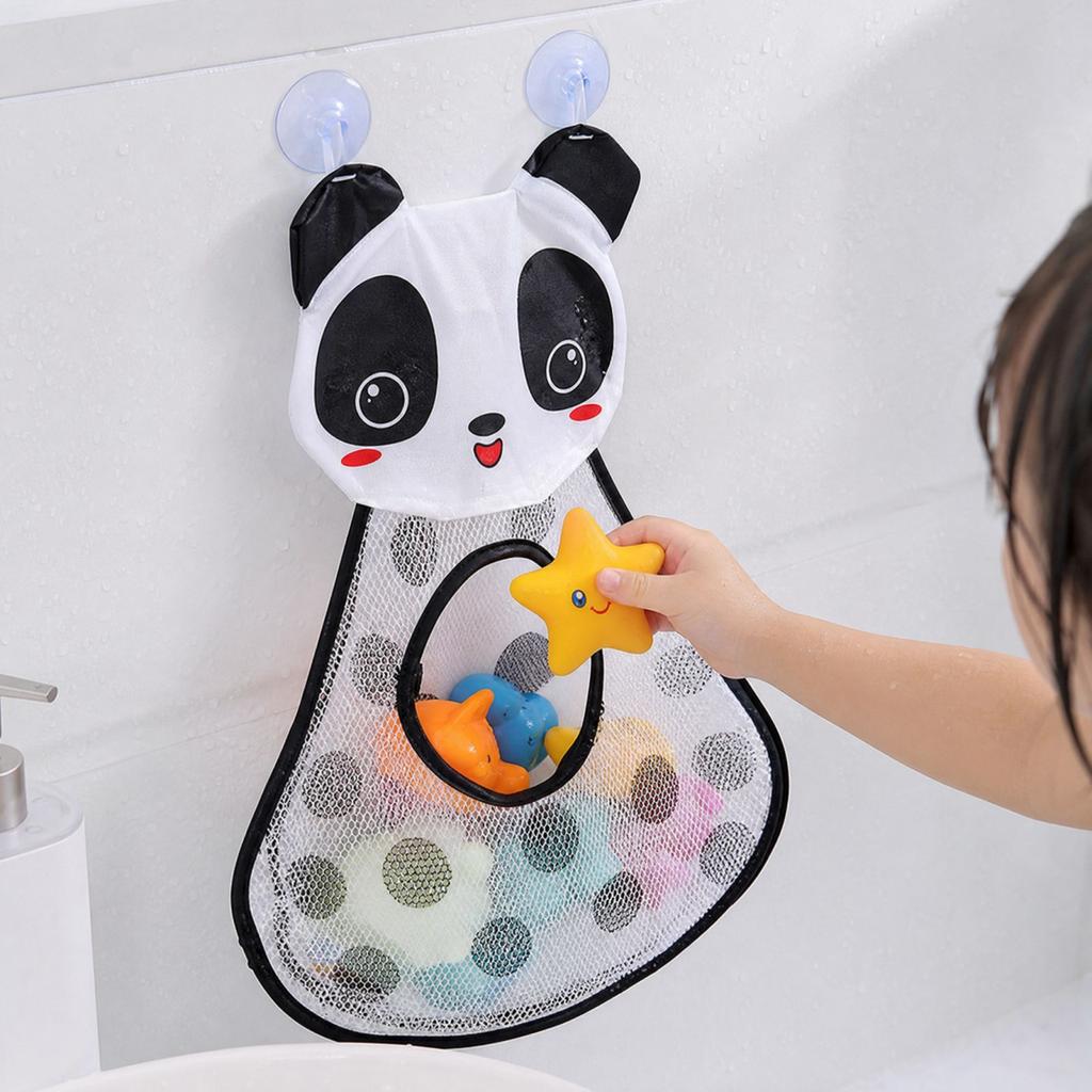 Hanging Storage Bag, Cartoon Bathroom Sundries, Polyester Semi-Gloss, 1
