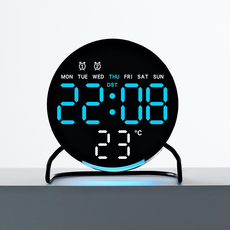 Digital LED Clock 2813: Multifunctional Desktop Timer with Alarm and Night Light