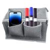 Organisateur de voiture derrière le siège Respirant Poche intérieure automobile Organisateur de siège arrière Maille Pour téléphone Stylo Bouteilles d'eau Collations