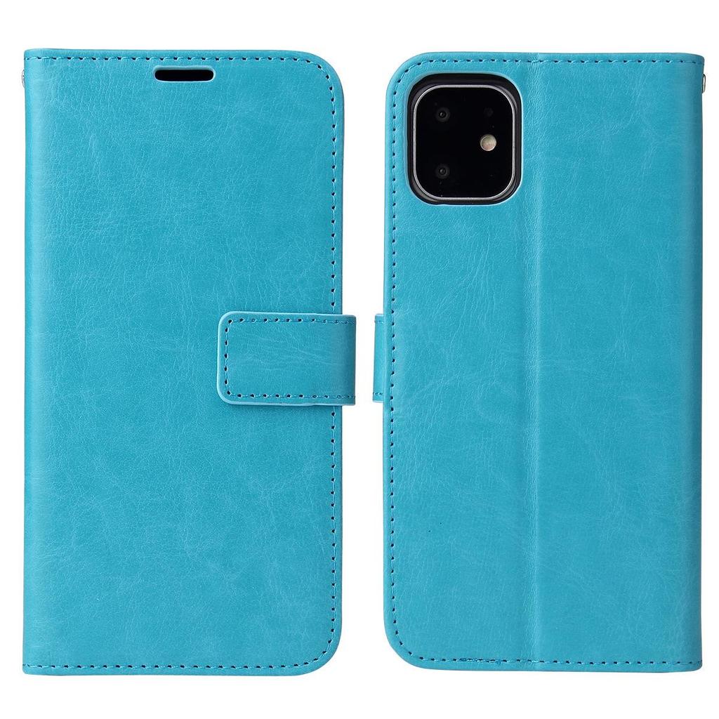 Huawei Enjoy 70X & iPhone 7 Pro Max Case - Crazy Horse Pattern Leather Flip Cover