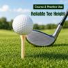 100 Count Golf Tees Bamboo Tee Golf Balls Holder 4 Sizes Available Stronger Than Wood Tees Drop Ship 42mm 54mm 70mm 83mm