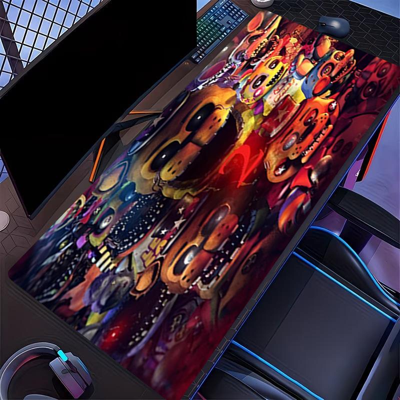 Five Nights At Freddy's Print Mouse Pad, for Keyboard Pad Laptop PC Mat for Office Home Use, Desk Decor, Perfect Birthday Gift for Gamers