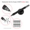 20pcs Replacement Nibs Pen Tips Compatible with All BOSTO Graphic Monitor Drawing Tablet Battery Stylus Black