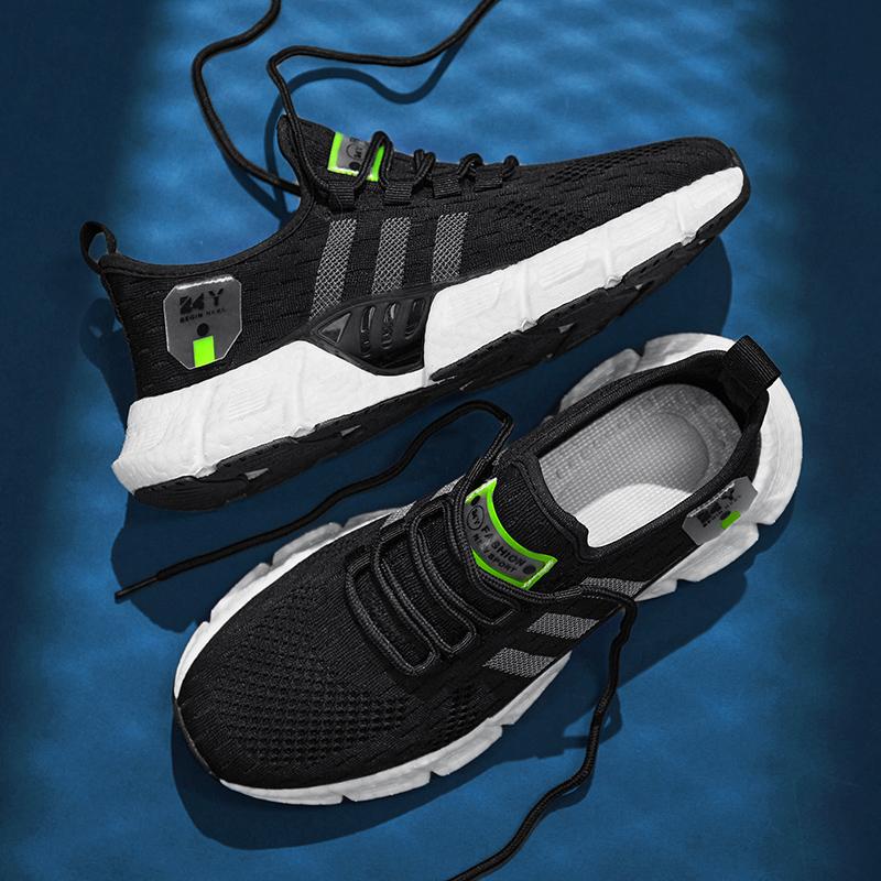 Lightweight Mens Casual Shoes Breathable Men Running Sneakers Mesh Comfortable Tennis Shoes Outdoor Jogging Sport Shoes