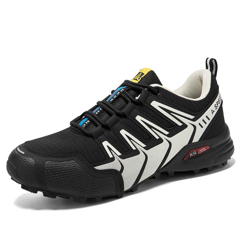 Men's Outdoor Cycling Sports Shoes Waterproof Non-slip Outdoor Sports Shoes Outdoor Hiking Camping Shoes Tactical Training Shoes