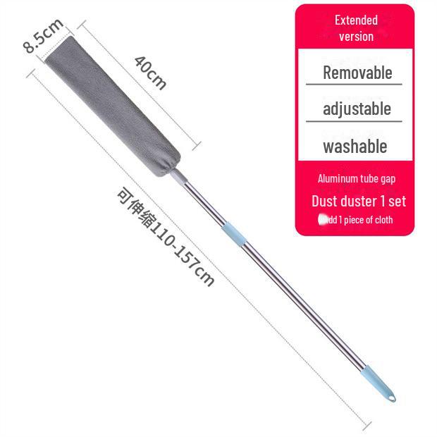 Retractable Dust Brush for Gaps: Sofa, Wall, and Bed Cleaning Tool