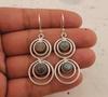 Solid 925 Sterling Silver Earring Natural Labradorite Gemstone Earrings Gift For Her Boho Jewelry