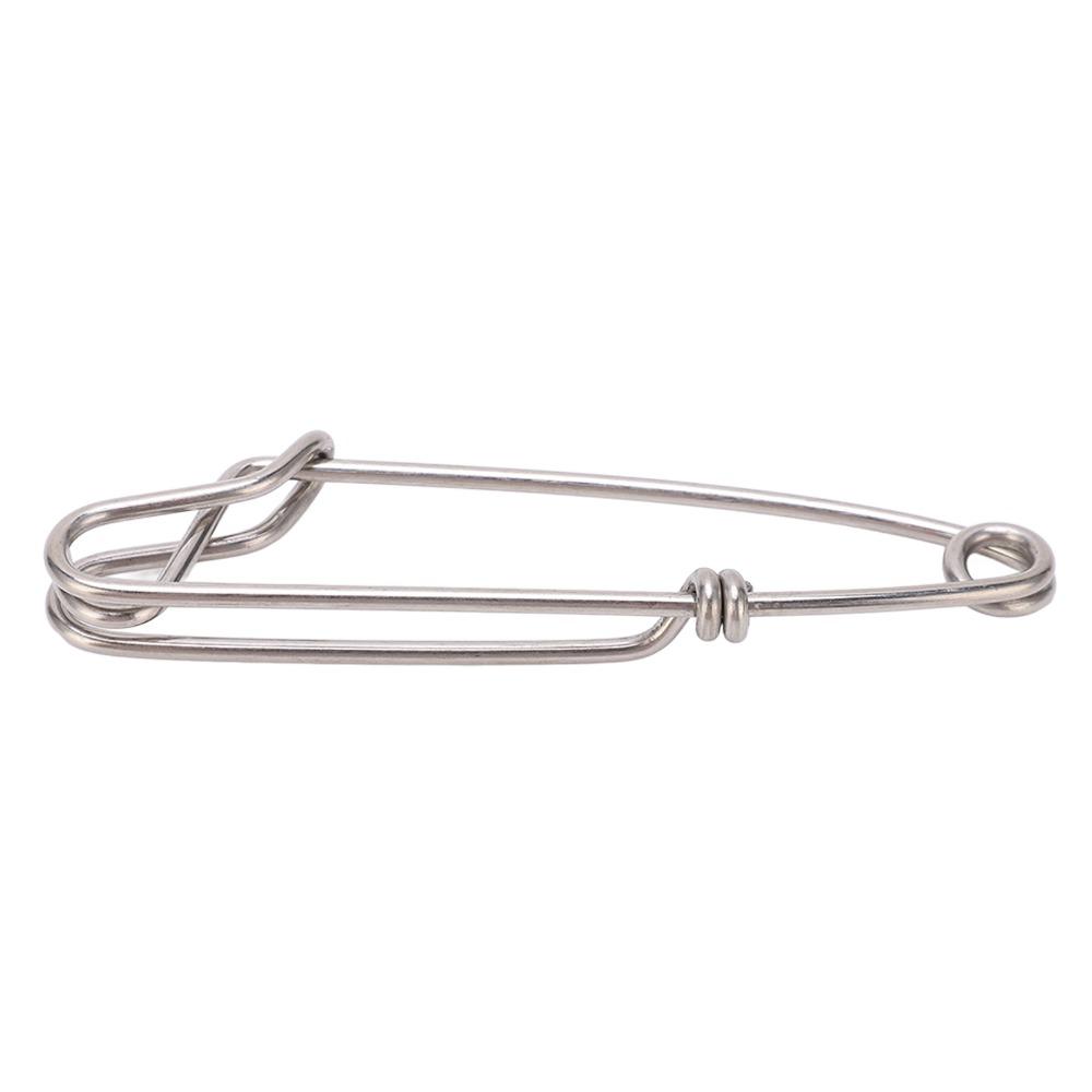 15 STKS Open Oog Pin Lange Lijn Clips Snap 2.0*80mm Vis Snap Clip Draagbare Tonijn Clip Zeevissen
