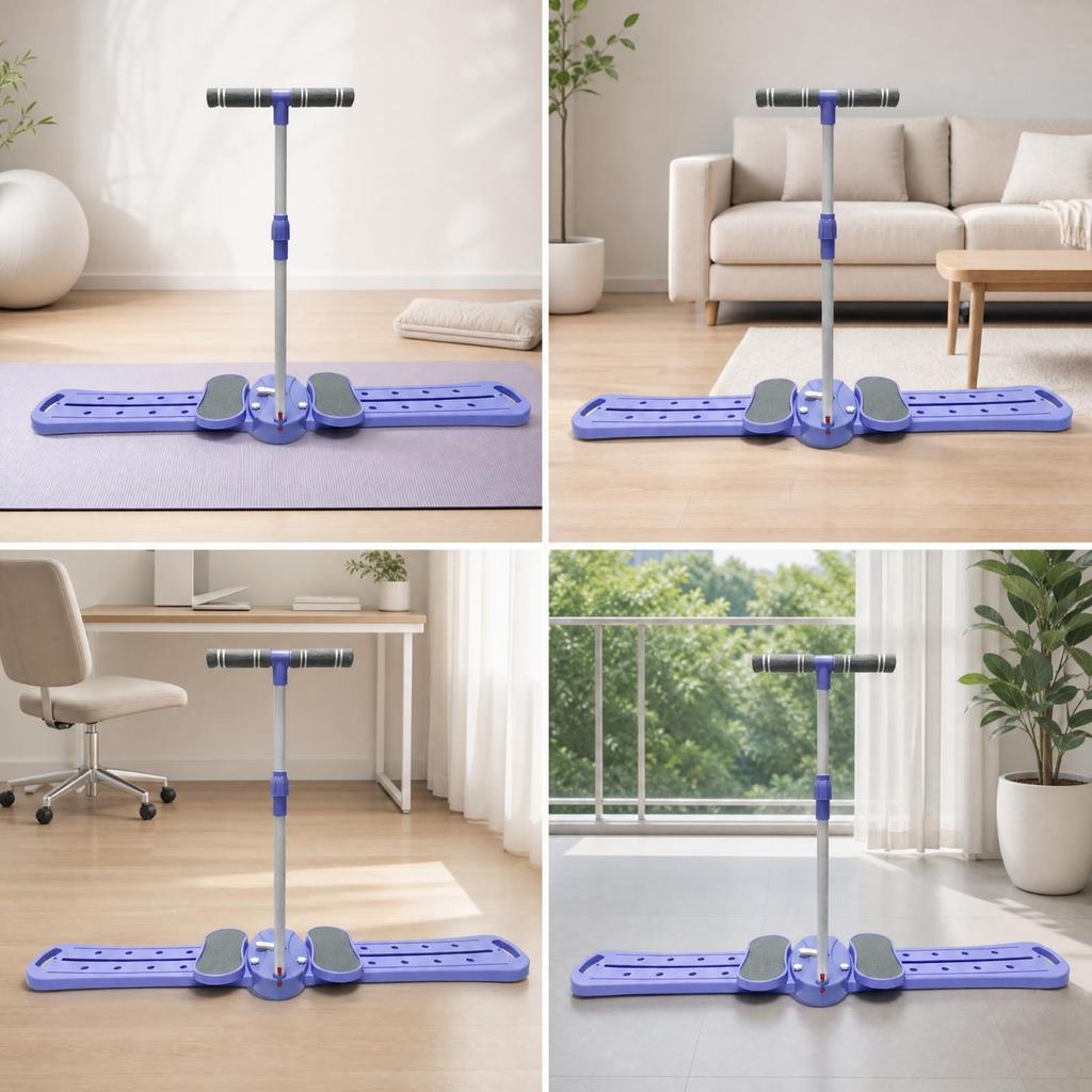 Ski Machine Space-Saving Home with Handlebar Padded