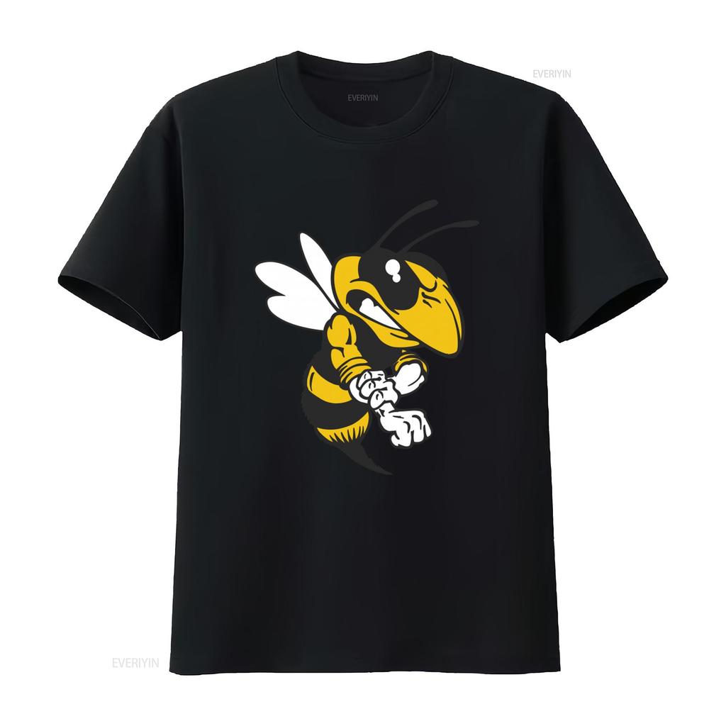 Angry Bee Funny Comic Slogan Cool Vintage Retro T Shirt 2538 Vintage Washed Comfortable Breathable Streetwear Stylish