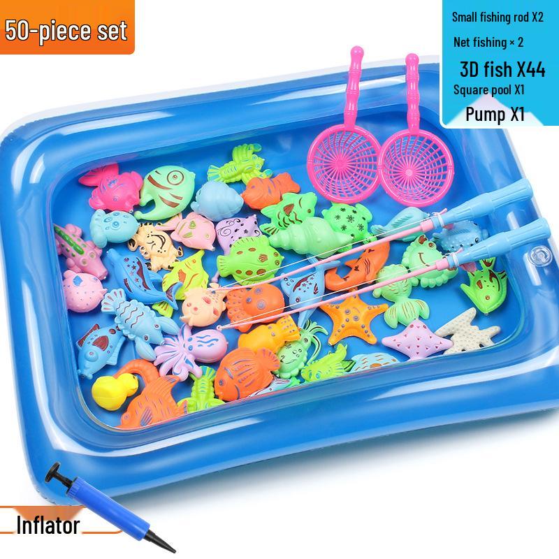 Children's Magnetic Fishing Toy Set – Summer Educational Role-Playing Game for Kids