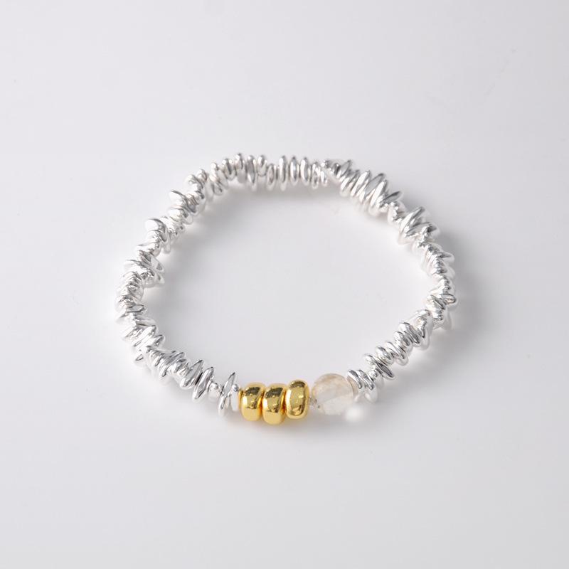 Стильный регулируемый ручной работы антистатический браслет из бусин для женщин